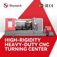 Centro de Torneado CNC de Cama Inclinada de Alto Rendimiento BR85DY para las Industrias Aeroespacial, Automotriz y de Ingeniería Pesada