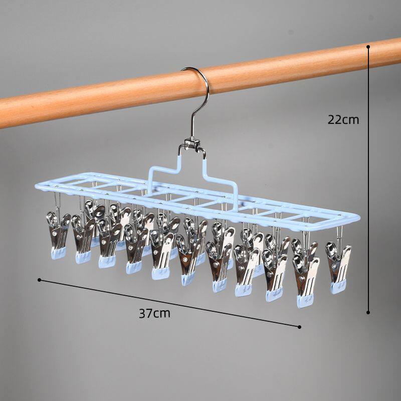 Blue [1 x 20 clip] Strong clamping force, rust-free