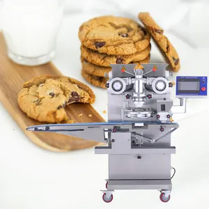 Commercial Chocolate Chip Cookies Biscuit Making Machine Automatic Stuffed Cookies Making Machine For Small Businesses