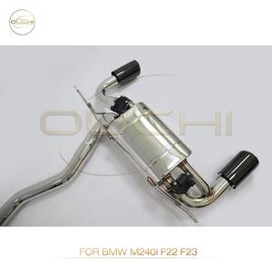 Catback de escape de acero inoxidable de alta calidad OUCHI para <span class=keywords><strong>BMW</strong></span> 2 Series <span class=keywords><strong>M240i</strong></span> F22 F23 <span class=keywords><strong>2017</strong></span> + con sistema de tubos de escape de válvulas de silenciador - Product Image 6