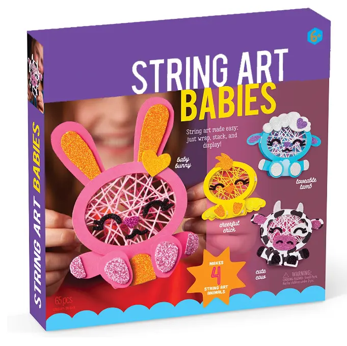 DIY Handmade Animal Stacked String Art Craft Kit für Kinder