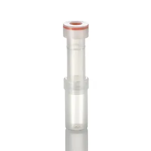 CNW Filter Vial Max Fill Vol. 450uL With A 0.22um PTFE Membrane And A 11mm Snap Lid With Orange Silicone/clear Ptfe Septa