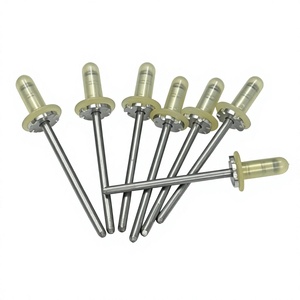 6X Remaches de Cabeza de Flor para Etiqueta VIN de Honda, Remaches para Fijación de Placa de Identificación. Paquete de 6, Paquete de 10 - Product Image 1