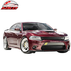 Pour Dodge Charger 2015-2023 SRT Scat Pack, séparateur de lèvre avant en fibre de carbone, kit carrosserie de haute qualité - Product Image 2