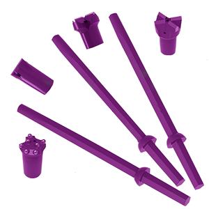 7 מעלות צינור מקדח צינור H22 משושה סלע קידוחים כלי כריית טיפר מוט מקדחה - Product Image 4