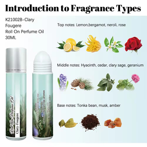 Nuovo Profumo Roll-on 30ML <span class=keywords><strong>al</strong></span> <span class=keywords><strong>Limone</strong></span>, Bergamotto, Neroli, Rosa, Muschio e Ambra, Eau de Cologne con Feromoni a Lunga Durata fino a 8 Ore - Product Image 4