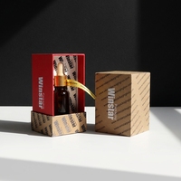 Luxuriöse Kosmetik-Gesichtsserum-Verpackung 50 100 ml Ätherisches Öl Tinktur Box 30ml Tropfflasche Verpackung Geschenkbox