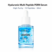 Sérum Visage à l'Acide Hyaluronique et aux Multi-Peptides PDRN - Formule Hydratante Légère 30mL