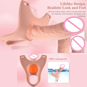 Cinturino in Dildo con manicotto a forma di pene, prolunga la cinghia per imbracatura sessuale da uomo, manicotto per pene riutilizzabile regolabile, giocattoli sessuali - Product Image 3