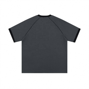 T-shirts surdimensionnés en coton lourd 100 % personnalisables pour homme, manches raglan, impression numérique, vente en gros - Product Image 5