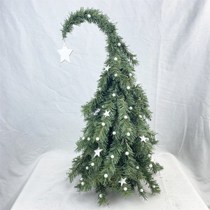 <strong>Christmas</strong> Decorations Santa Claus <strong>Mini</strong> Artificial <strong>Christmas</strong> Tree Pine Trees with Wooden Bases Holiday Ornaments - Product Image 5