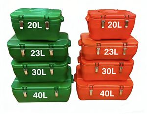 Prêt à expédier : Lot de 4 glacières rectangulaires géantes (20L, 23L, 30L, 40L) pour la conservation de la fraîcheur des aliments - Product Image 2