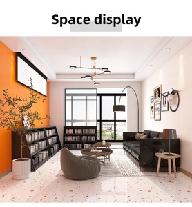 Modernas Baldosas de Cerámica Brillante Tipo <span class=keywords><strong>Terrazo</strong></span> 600x1200 para Restaurantes y Espacios Comerciales, Baldosas de Cerámica Nórdicas para Baños, Ladrillo Refractario - Product Image 4