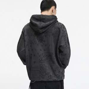 Sweats à capuche personnalisés Pull-Over pour hommes Sweats à capuche lourds de haute qualité imprimés sur mesure à la mode - Product Image 4