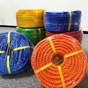 3 sợi trắng Neo đa SỢI XOẮN thuyền twine 6mm 8mm 12mm 16mm cordage Polypropylene nhựa dây Nhà cung cấp - Product Image 1