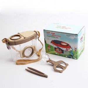 ขวดแก้วแบบพกพาพกพาสำหรับการสำรวจกลางแจ้งแว่นขยายดูแมลงพลาสติก - Product Image 5