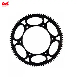 Industrial Roller Chain Sprockets From China Manufacturer In Stock Carbon Steel 16A Carbon Steel 15T 48T Teeth Hardened Sprocket