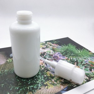 De lujo de alta calidad Blanco Opal de bomba de vidrio de cara de la botella de la loción 50Ml 100Ml - Product Image 1