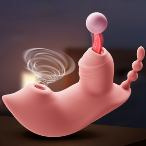 best sex toys for bdsm Honey Pistil Tongue Vibrator: Waterproof Clitoral Sucker main image 1