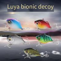 Aotuo Hot Selling 4.5cm 8.8g Double Kill VIB Jig Lure Umpan Buatan Keras ABS untuk Ikan Bass Mandarin Air Tawar
