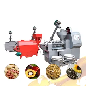 1~10 tons automatic kernel oil extracting use apricot kernel oil extraction machine