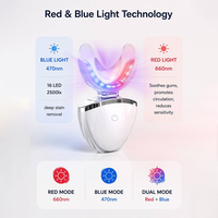 Zahnaufhellungs-Set Großhandel Blaues LED-Licht Aufhellungsgerät OEM ODM Individuelles Logo Kabelloses Laden IPX7 Wasserdicht