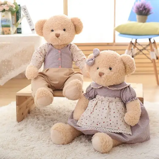 Plush toy doll commemorative activities gift dressing soccer bear doll cute plush Teddy bear