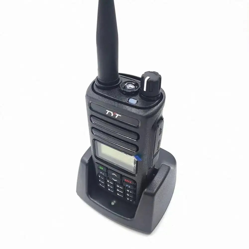 Diskon besar 2023 Tyt Md-750 Dmr Band 5W Radio Digital Walkie Talkie Transceiver 1024 saluran Slot waktu ganda