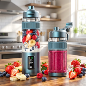 Nuevo Exprimidor Portátil USB Recargable, Fácil de Limpiar, con Batería, para Batidos y Smoothies, Licuadora para el Hogar y Viajes, OEM - Product Image 1