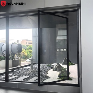 <span class=keywords><strong>Porta</strong></span> Pivotante Esterna Moderna Personalizzata Rolansini in Lega di Alluminio <span class=keywords><strong>con</strong></span> Doppio Vetro per Appartamenti e Ingressi, Garanzia di 10 Anni - Product Image 2