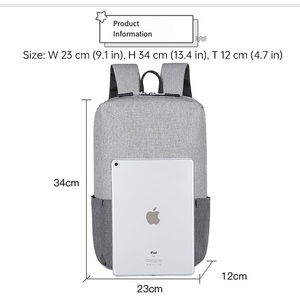 Sac à dos décontracté pliable et léger avec logo personnalisé, imperméable, en polyester, avec compartiment pour ordinateur portable, idéal pour les voyages en avion - Product Image 2
