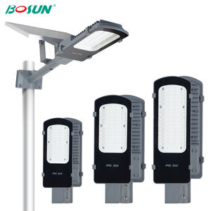 BOSUN nuovo design smart <span class=keywords><strong>lampione</strong></span> stradale a energia solare a bassa tensione 20w 30w 50w watt <span class=keywords><strong>lampione</strong></span> solare - Product Image 1