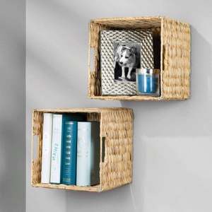 Dirty Clothing Laundry Hamper Eco-Friendly Box 13X17バスケットひょうたん草収納イースターラタンバスケットウィッカーボホー花瓶バスケット - Product Image 2