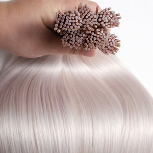 Consegna rapida 100% estensione capelli umani Remy Extension capelli vergini russi doppio disegnato I punta capelli cheratina <span class=keywords><strong>colore</strong></span> <span class=keywords><strong>biondo</strong></span> <span class=keywords><strong>platino</strong></span> - Product Image 3