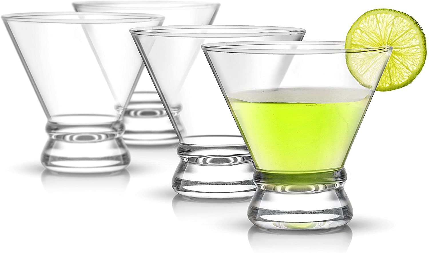 Cocktail Glasses Set, Martini Glasses- 8-Ounces