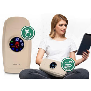 Touchscreen massaggiatore mano Cordless 6 livelli di pressione punto terapia con vibrazione e calore del prodotto per massaggio del palmo della mano - Product Image 2