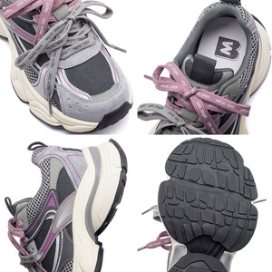 Women's 2025 Summer Retro Torre <b>Shoes</b> Thick-Sole Breathable Lightweight Sneakers <b>Height</b>-<b>Increasing</b> Casual All-Match Design Mesh - Product Image 5