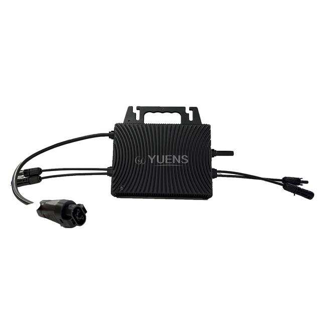 AL6005-T5 Yuens Hybrid Mini Solar Inverter 300W/600W/800W Pure Sine Wave Solar Micro Inverter with DC to AC AC Grid Solar Mounti