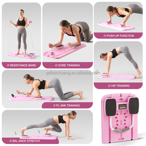 Katlanabilir makine bel şekillendirici kas teşvik masaj ekipmanları bacak ve ayak masajı Pilates egzersiz kurulu