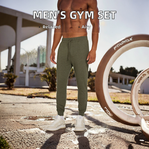 Conjunto Deportivo Informal para Hombre, Estilo Vintage, Holgado, con Capucha de Lona Transpirable con Lavado Ácido Mineral, Pantalones Jogger de Cintura Media - Product Image 2