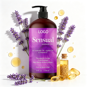 Huile de massage romantique pour couples, huile corporelle sensuelle pour soirée <span class=keywords><strong>en</strong></span> <span class=keywords><strong>amoureux</strong></span> avec huile de jojoba et de lavande pour nourrir la peau, intimité, vente <span class=keywords><strong>en</strong></span> gros - Product Image 1