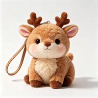 Peluche Élan Personnalisée, Poupée Élan Animal de la Ferme, Cadeau Souvenir, Vente en Gros