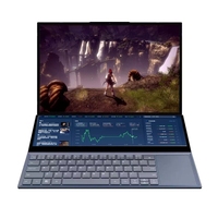 Laptop Notebook Baru 16.1+14 inci Layar Ganda Intel Core I7 Layar Sentuh Komputer Laptop