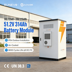 8000 <b>Cycles</b> Life Solar Energy Battery Storage System 100KW 225kWh Outdoor Cabinet With Air Cooling RackArk Solar Energy Battery - Product Image 1