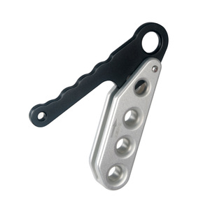 Zhongyu Rope Net <b>Belt</b> Hand-Controlled Descender 4-Hole Aluminum Alloy High-Altitude <b>Work</b> Safety Device - Product Image 4