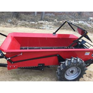 Esparcidora de Estiércol Autopropulsada Roja Mini, Remolques Esparcidores de Estiércol, Esparcidoras de Fertilizantes Orgánicos Accionadas por Tractor - Product Image 6
