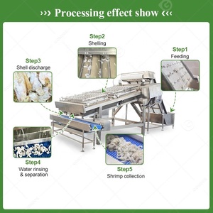 Da Remover 300Kg Vỏ Loại Bỏ Vỏ Thiết Bị Chế Biến Thép Không Gỉ Peeler Máy Xay Tôm Vỏ - Product Image 5