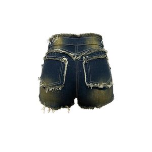 Shorts de Mezclilla Lavados Súper Mini Sexys de Verano para Mujer, a la Moda - Product Image 3