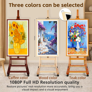 Marco Digital de Fotos con Pantalla Táctil NFT de 21.5/24/27 Pulgadas, Antireflejo, 1080P HD, Android, WiFi, Reloj Inteligente, AVI, para Museo, <span class=keywords><strong>Restaurante</strong></span> - Product Image 2