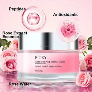 Crème à essence régénérante à la rose la plus populaire Crème hydratante pour le visage hydratante lisse et brillante Hommes Femmes 30g Crème à la rose - Product Image 4